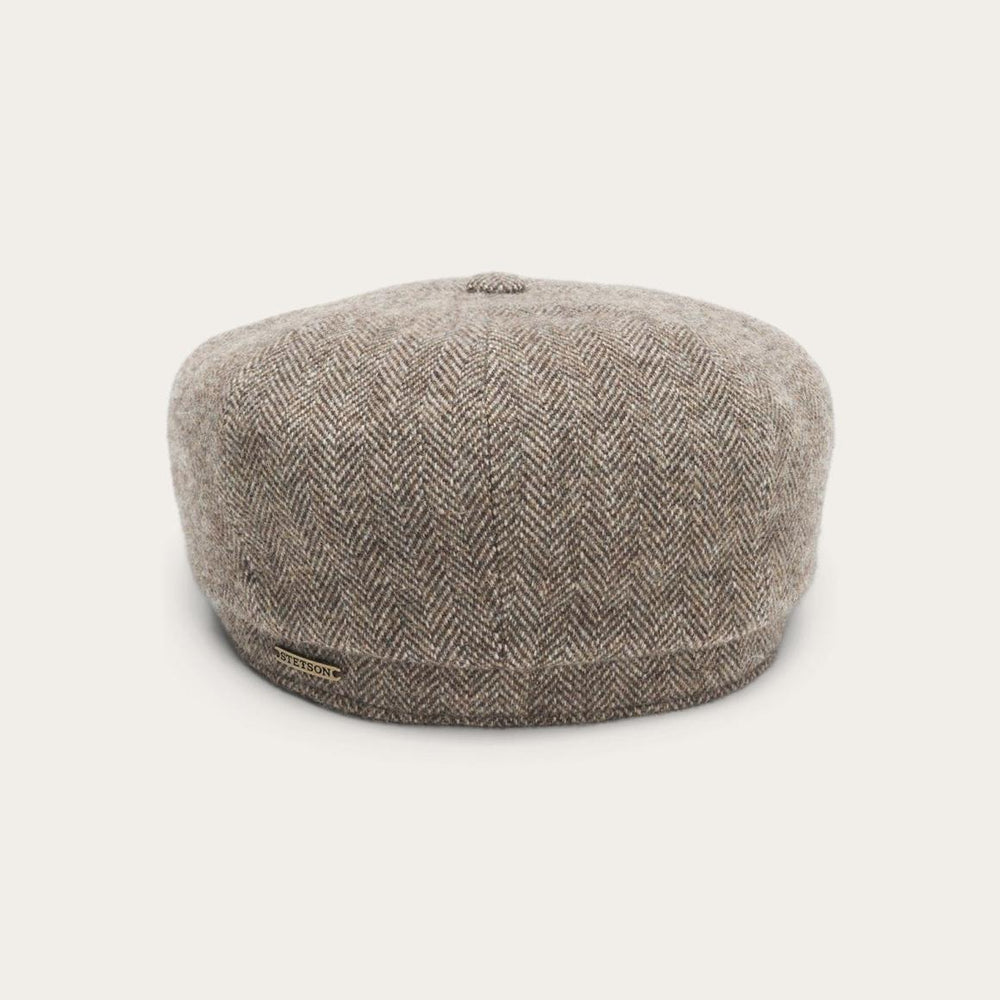 Wool Herringbone Hatteras Grey Herringbone | Men/Women Stetson Caps & Truckers