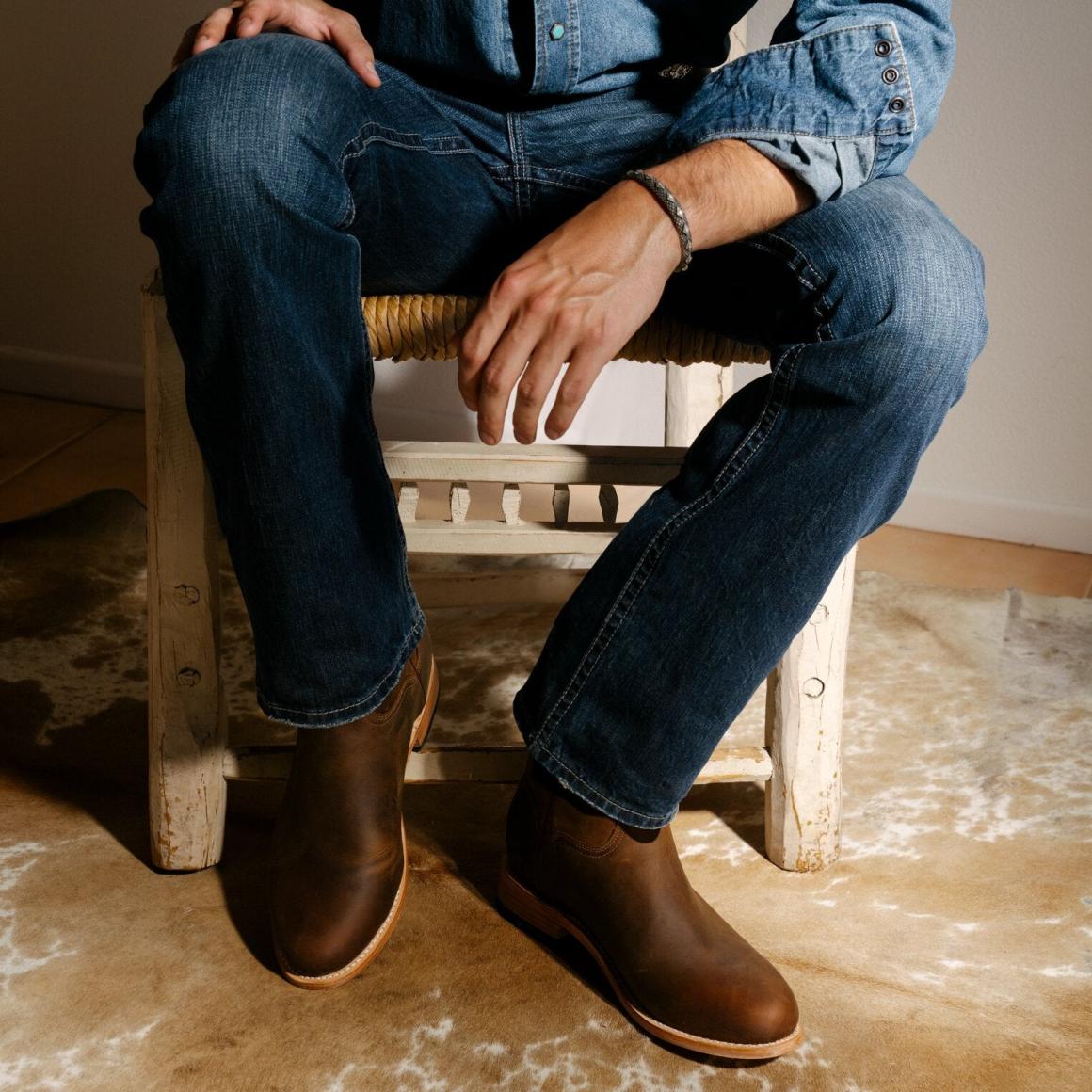 1014 Rocker Fit Jean Blue | Men Stetson Boot Cut