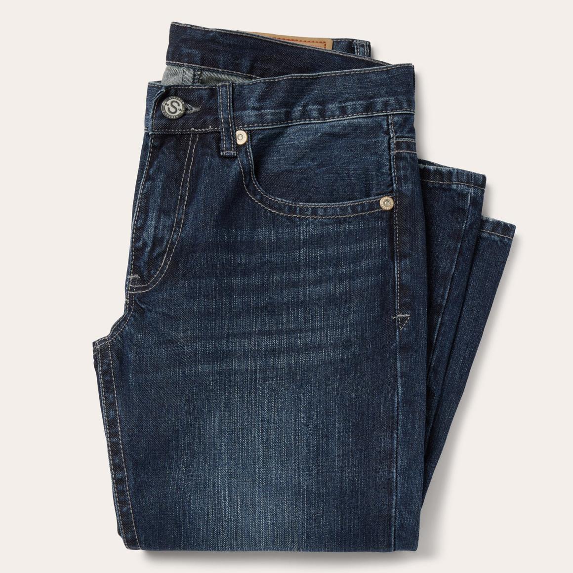 1014 Rocker Fit Jean Blue | Men Stetson Boot Cut
