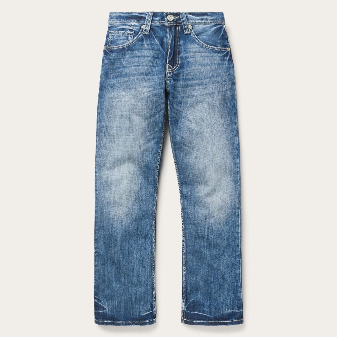1312 Fit Light Wash Jeans Blue | Men Stetson Boot Cut