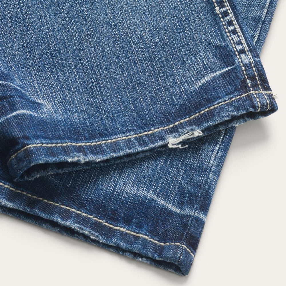1312 Fit Light Wash Jeans Blue | Men Stetson Boot Cut