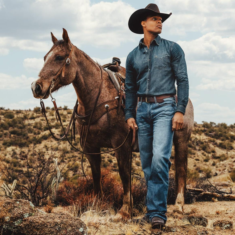 1312 Modern Fit Jean Blue | Men Stetson Modern Cut