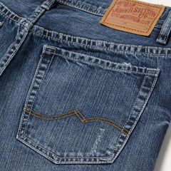 1520 Fit Standard Straight Leg Jean Blue | Men Stetson Modern Cut