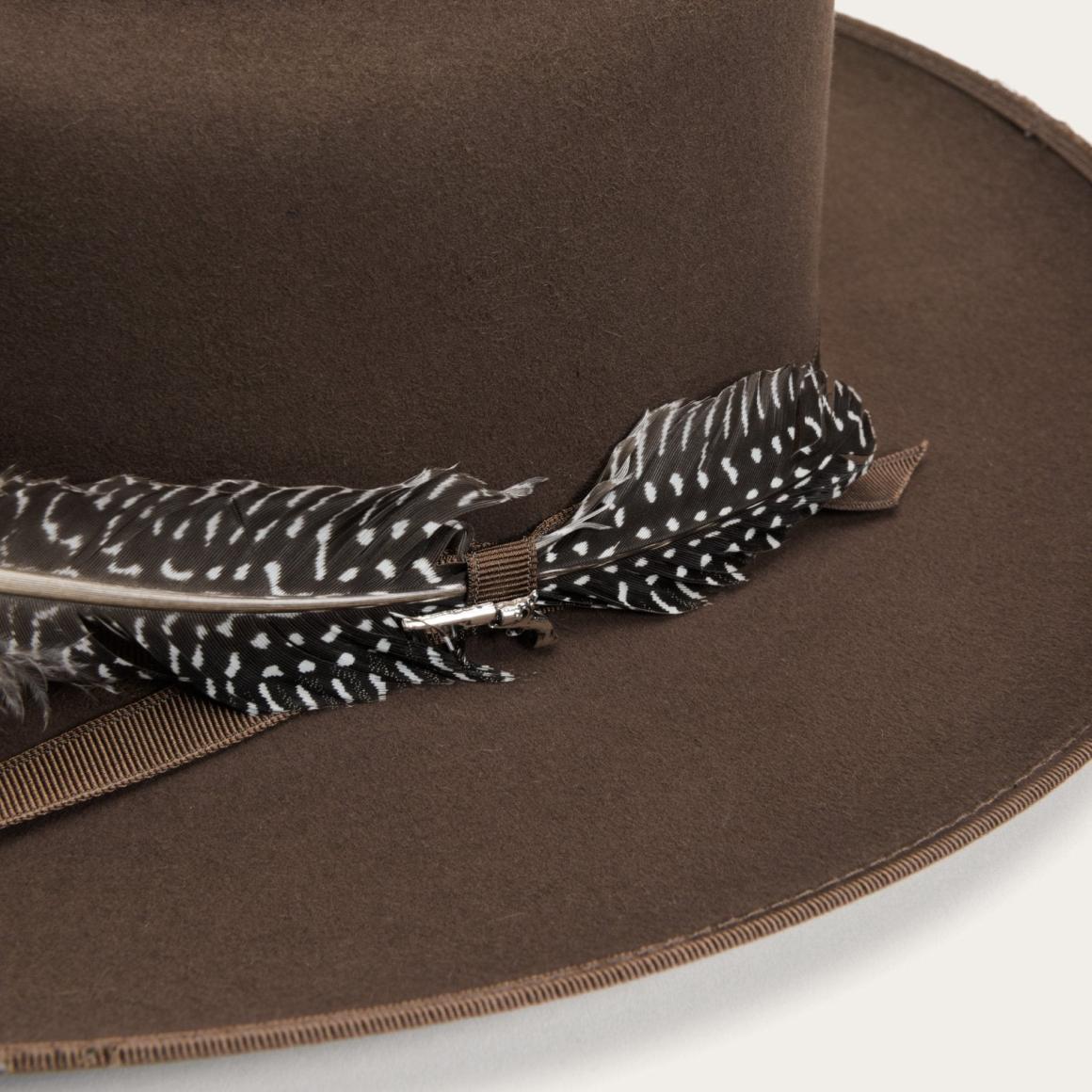 1865 Distressed Open Road Royal Deluxe Walnut | Men/Women Stetson Fedora