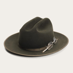 1865 Distressed Open Road Royal Deluxe Walnut | Men/Women Stetson Fedora
