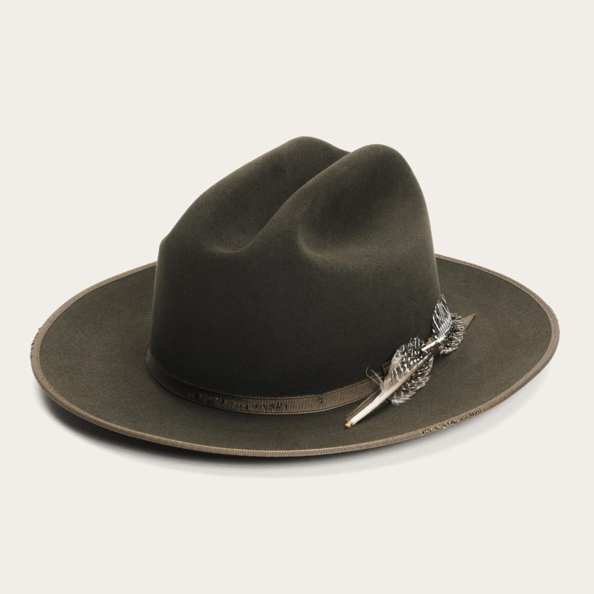 1865 Distressed Open Road Royal Deluxe Walnut | Men/Women Stetson Fedora