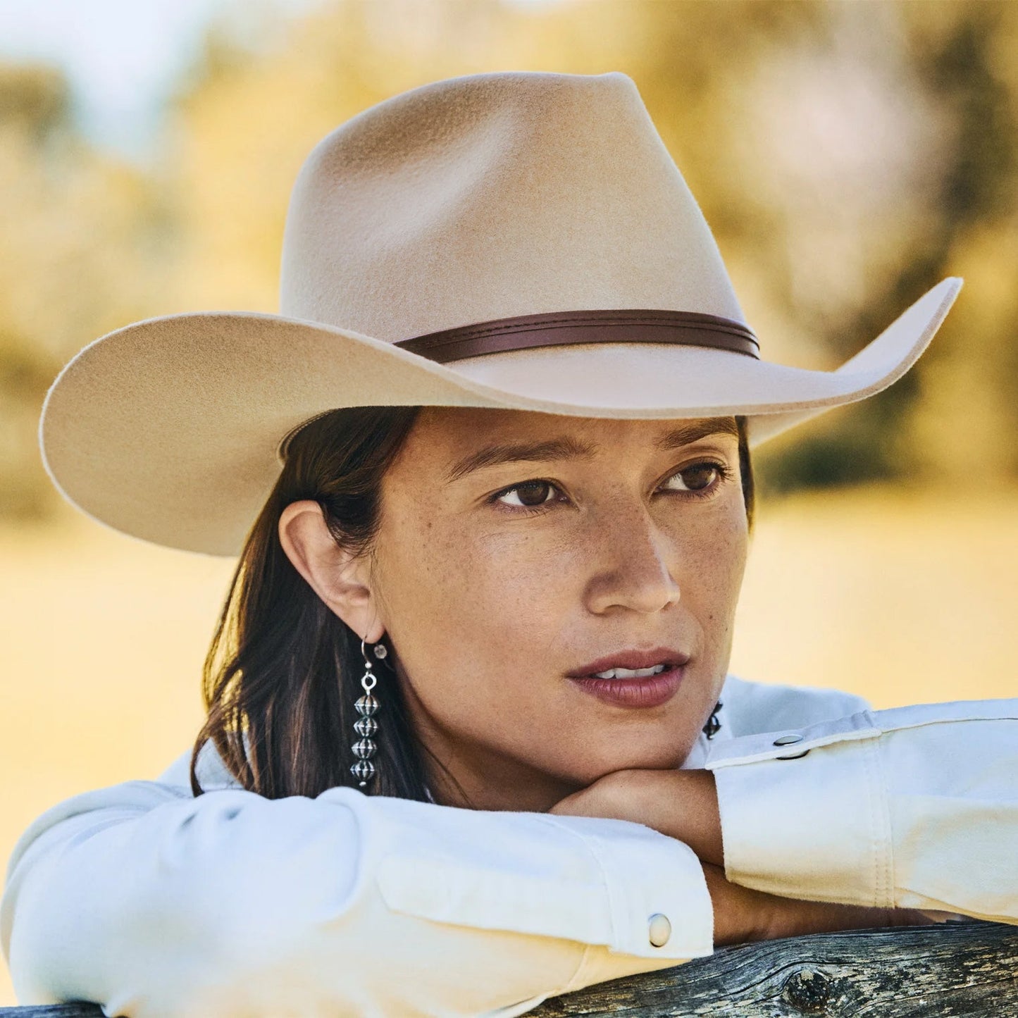 Seneca 4X Cowboy Hat Silver Sand
