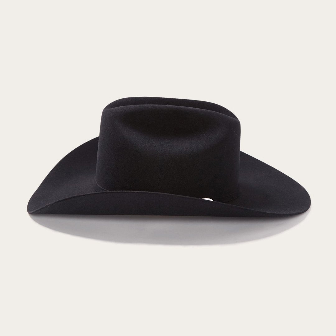 Lariat 5X Cowboy Hat - 4 5/8" Crown Black