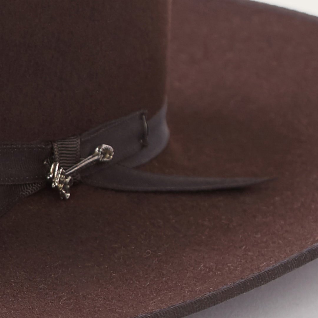 Open Road 6X Cowboy Hat Chocolate