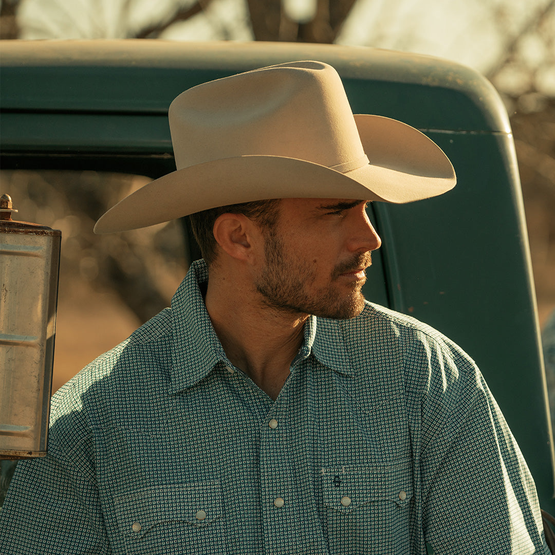 El Presidente 100X Premier Cowboy Hat Silverbelly