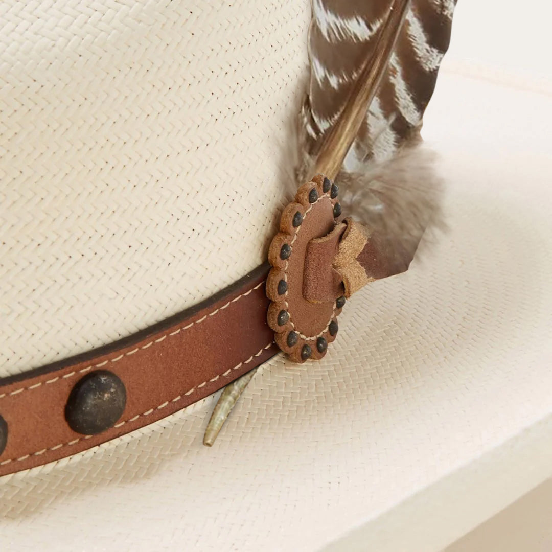 Broken Bow 10X Straw Cowboy Hat Natural
