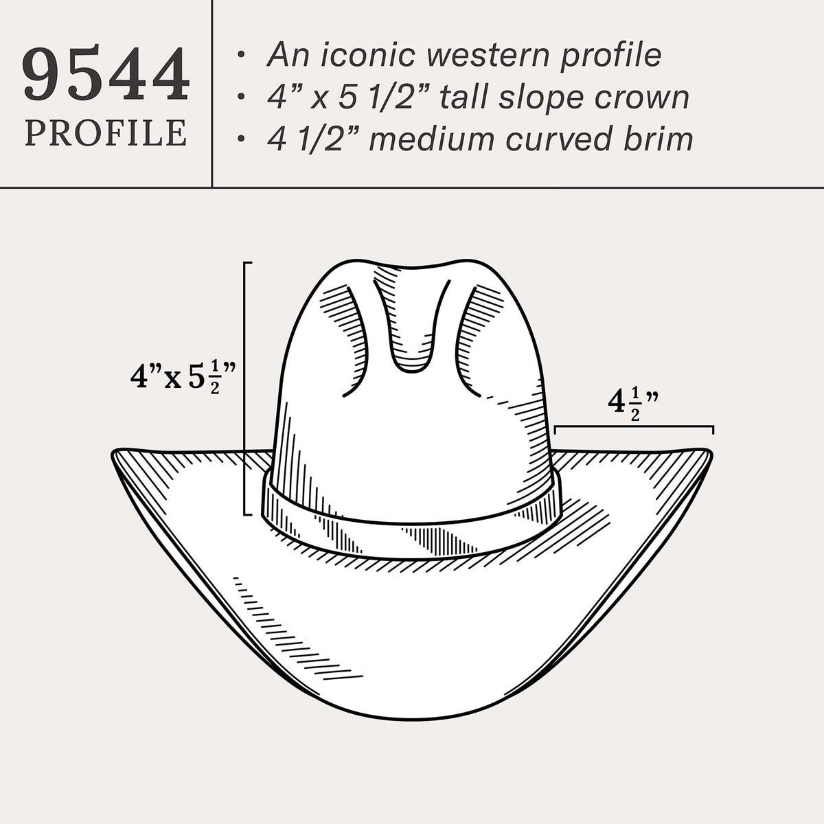 Broken Bow 10X Straw Cowboy Hat Natural