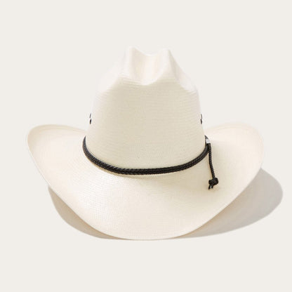 Carson 10X Straw Cowboy Hat Natural