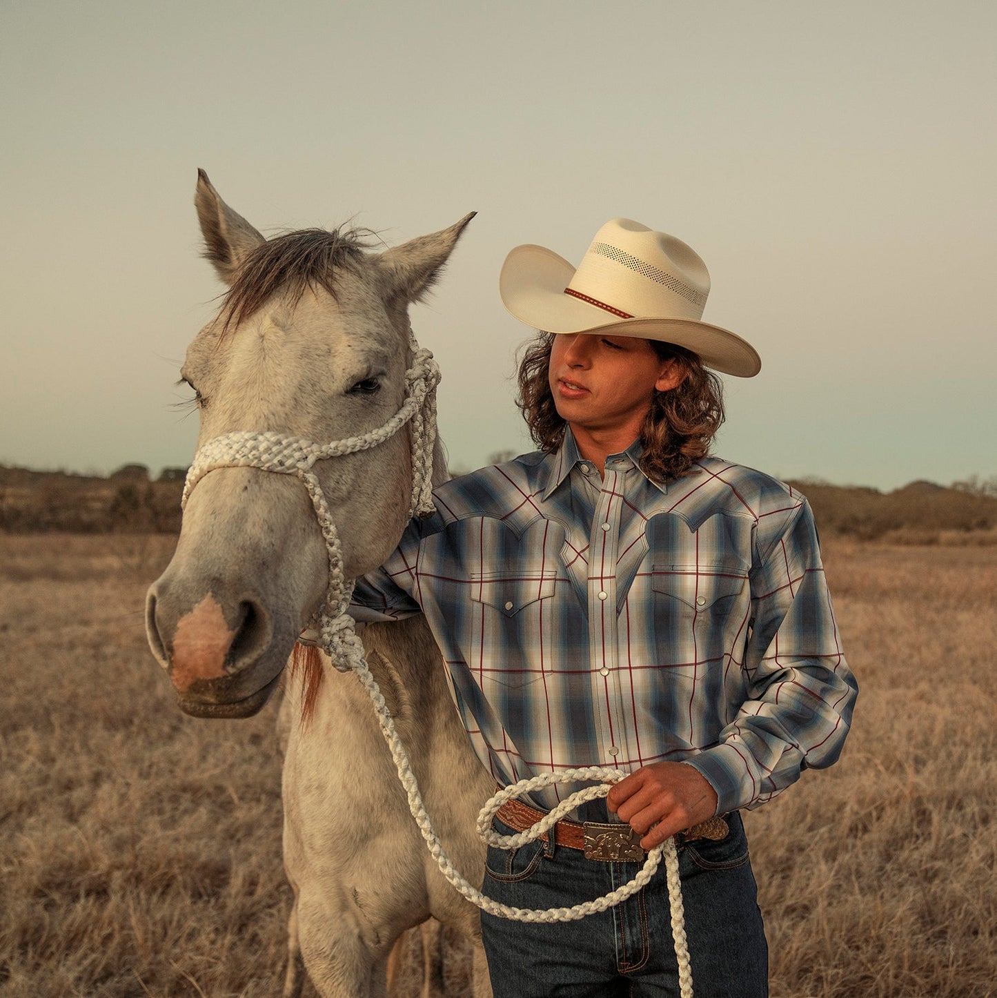 Griffin 100X Straw Cowboy Hat Natural