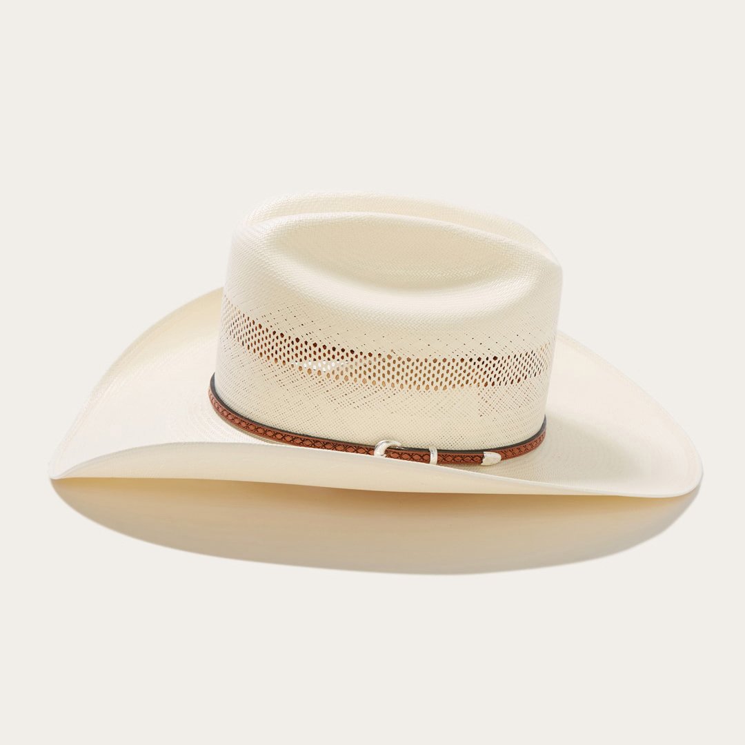 Griffin 100X Straw Cowboy Hat Natural