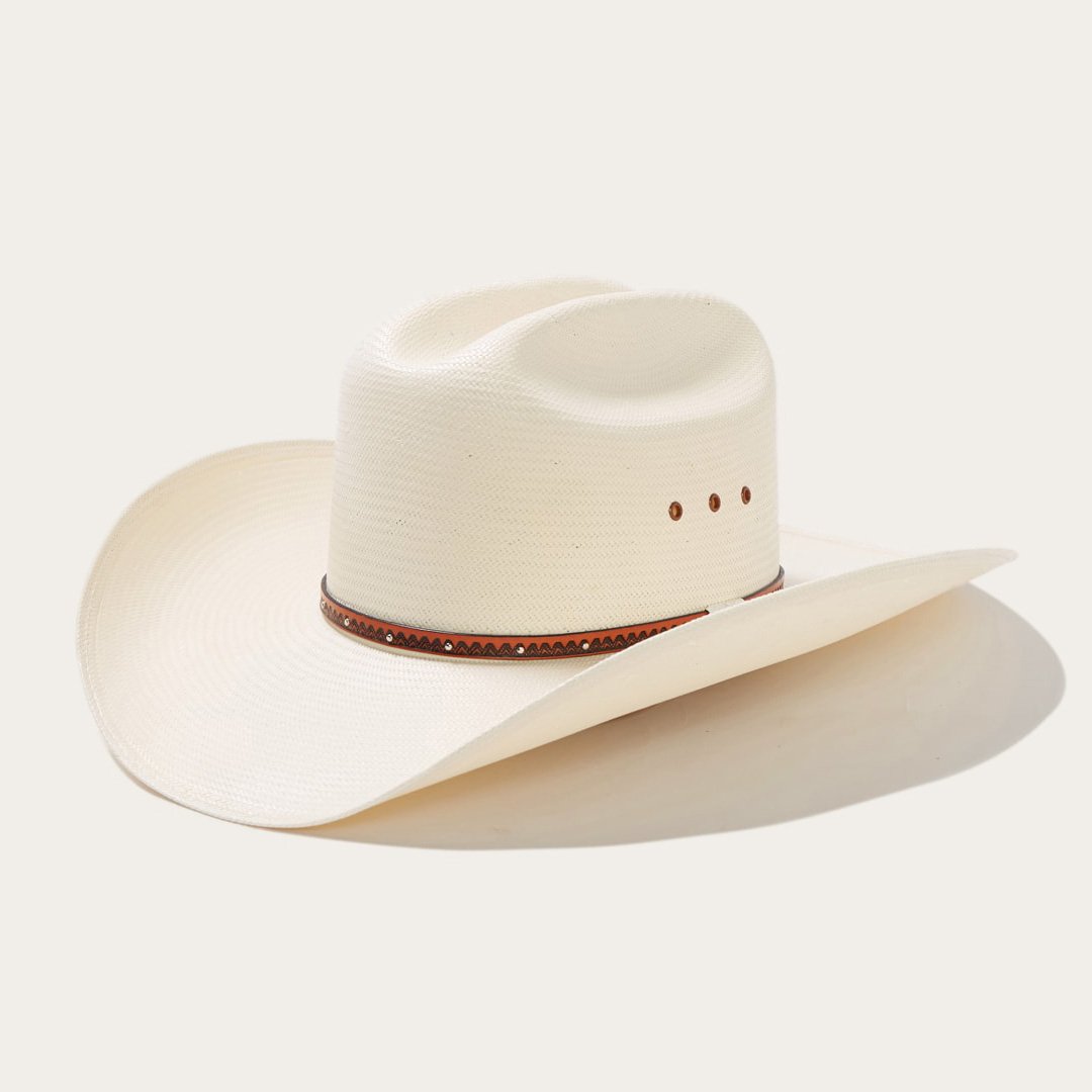 Haywood 10X Straw Cowboy Hat Natural