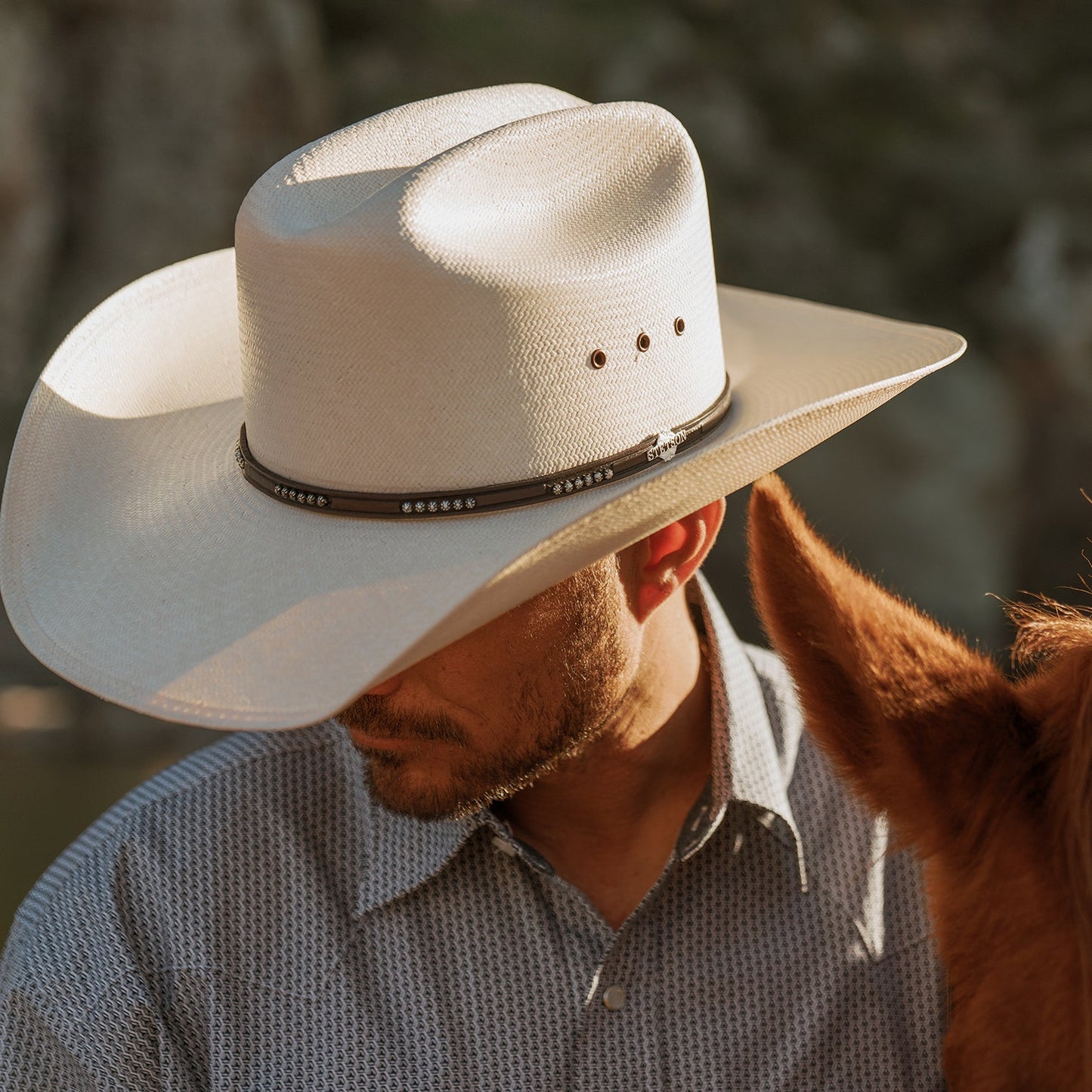 Llano 10X Straw Cowboy Hat Natural