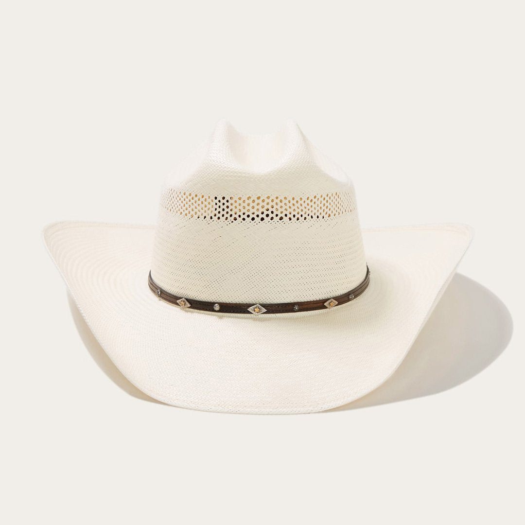 Lobo 10X Straw Cowboy Hat Natural