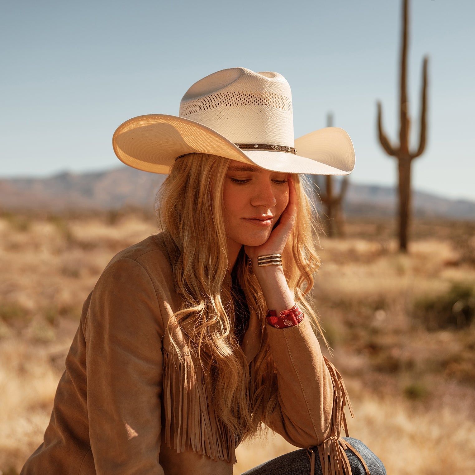 Lobo 10X Straw Cowboy Hat Natural