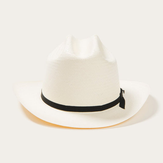 Open Road 6X Straw Cowboy Hat Natural