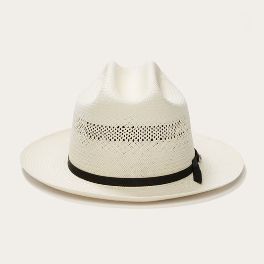 Open Road 10X Straw Cowboy Hat Natural