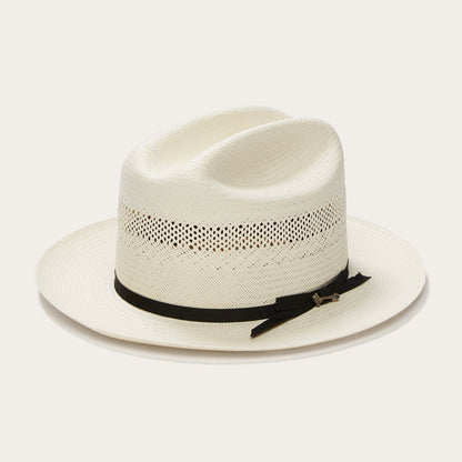 Open Road 10X Straw Cowboy Hat Natural