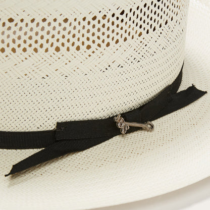 Open Road 10X Straw Cowboy Hat Natural