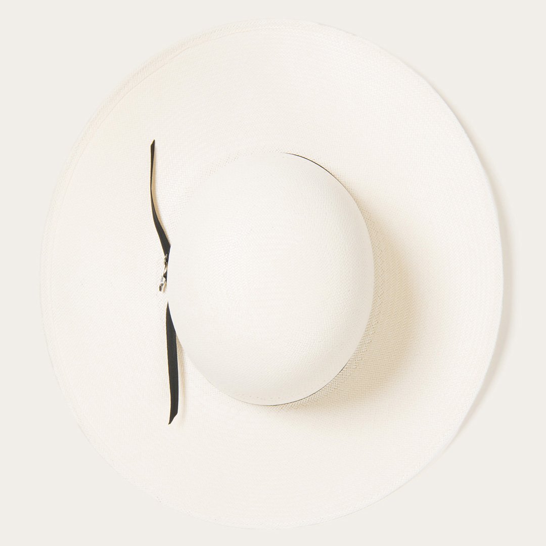 Saddleman 20X Open Crown Straw Cowboy Hat Natural