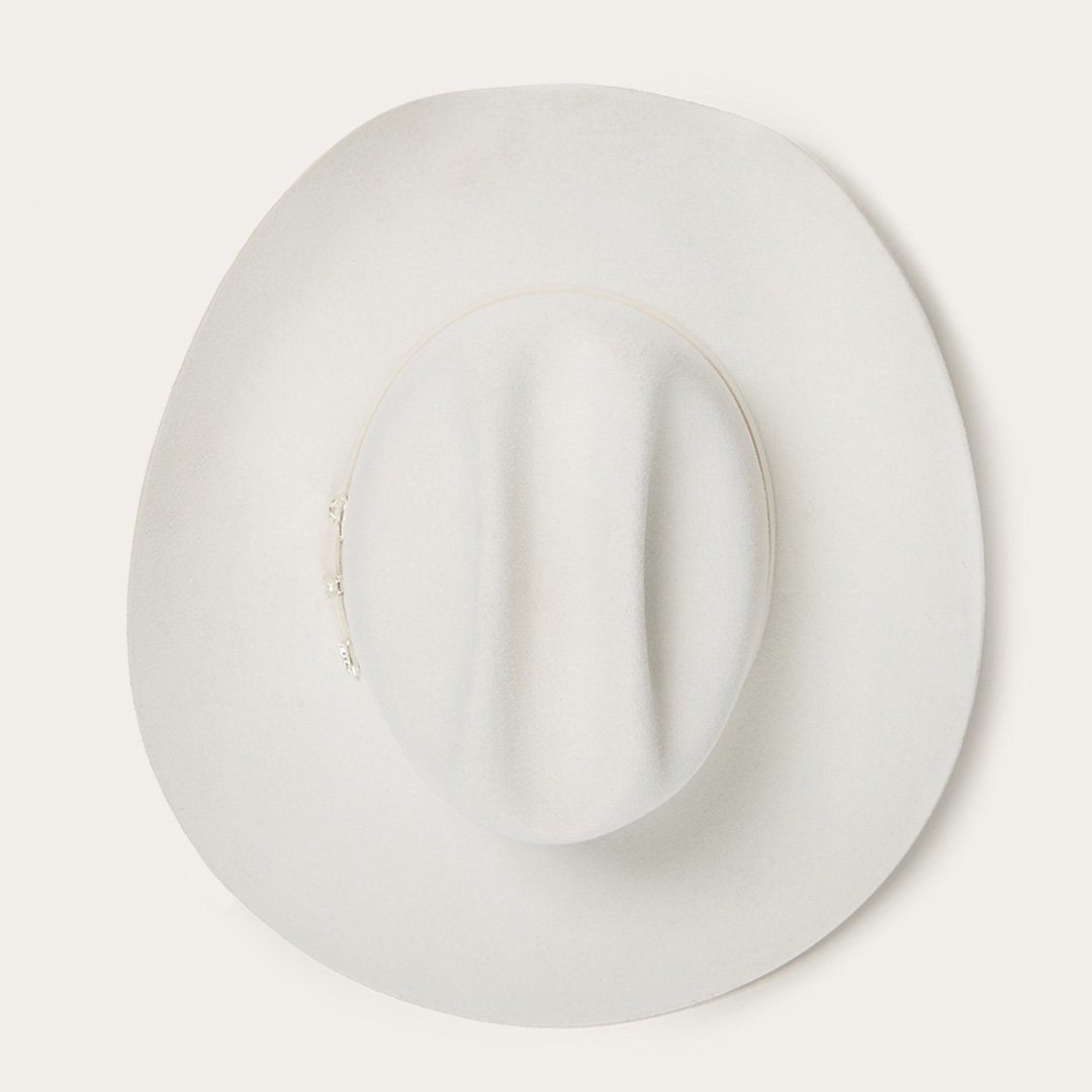Deadwood 4X Cowboy Hat White