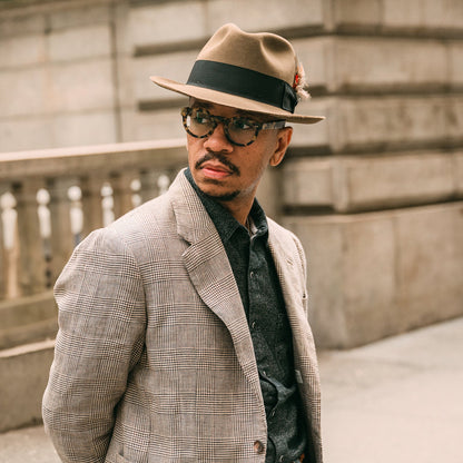 Temple Fedora Tawny