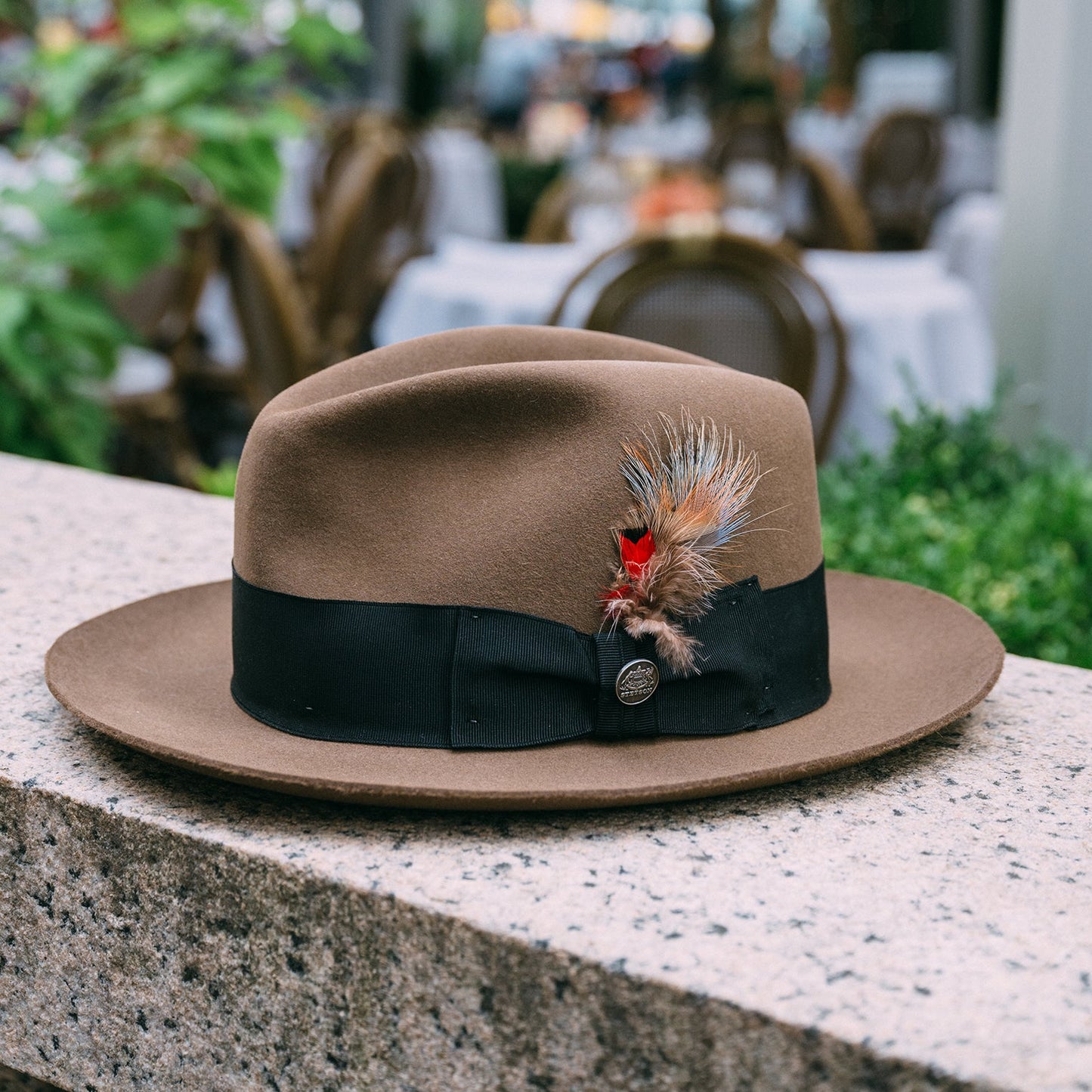 Temple Fedora Tawny