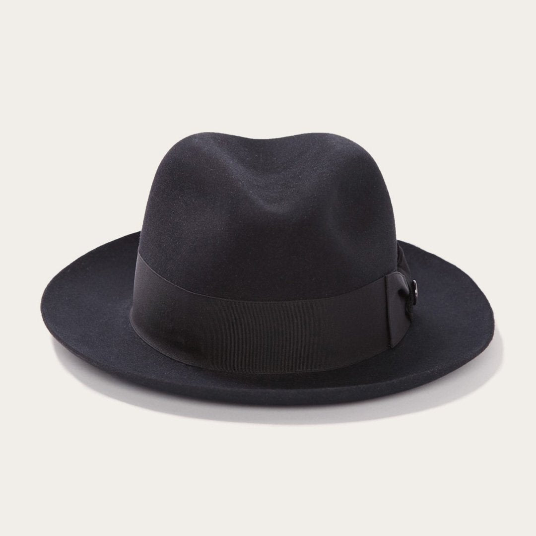 Temple Fedora Black