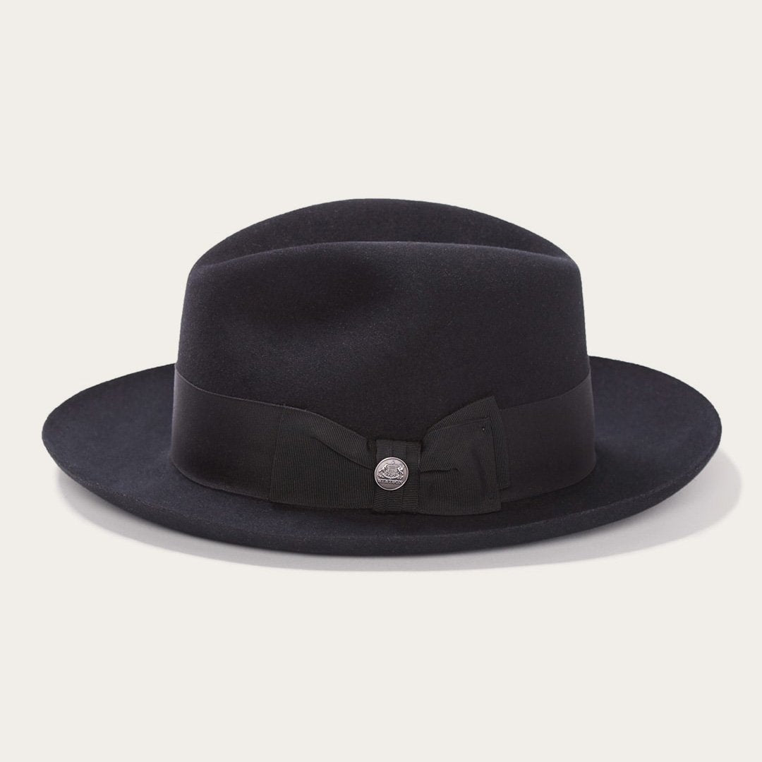 Temple Fedora Black