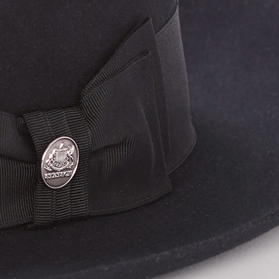 Temple Fedora Black