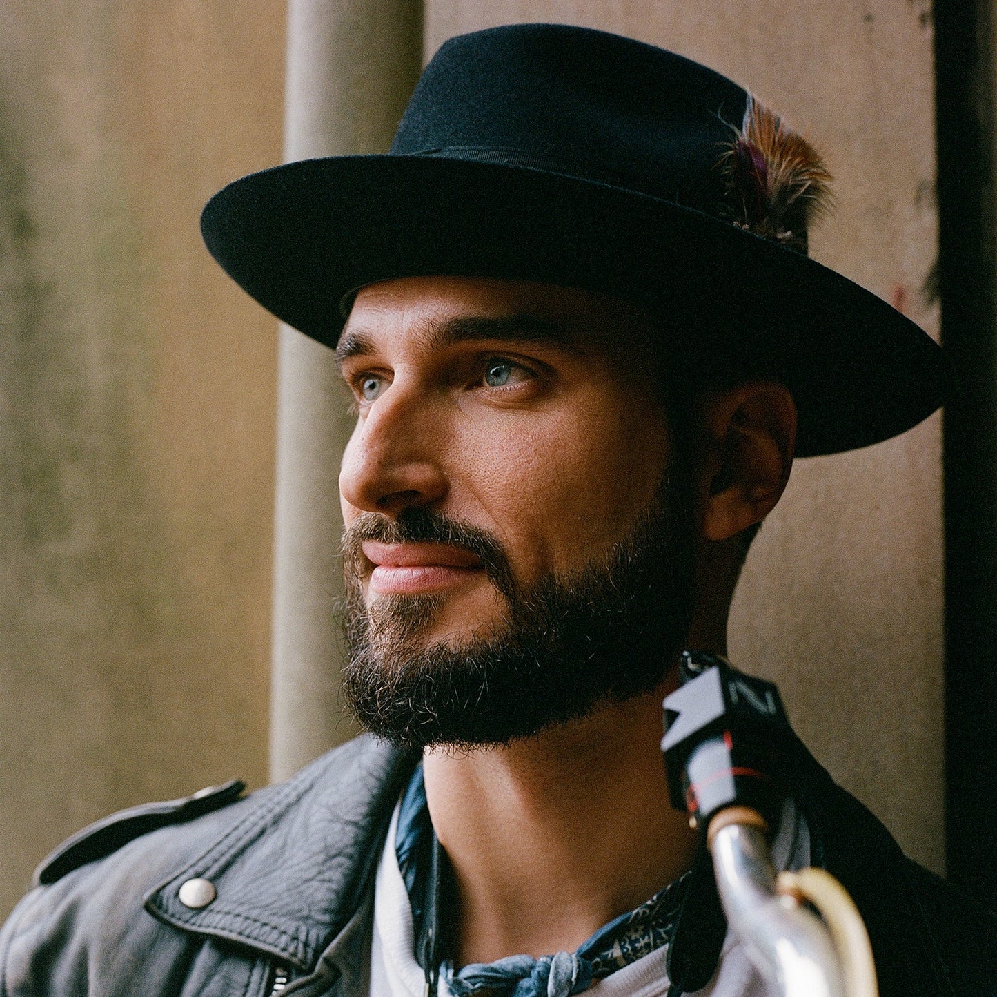 Temple Fedora Navy