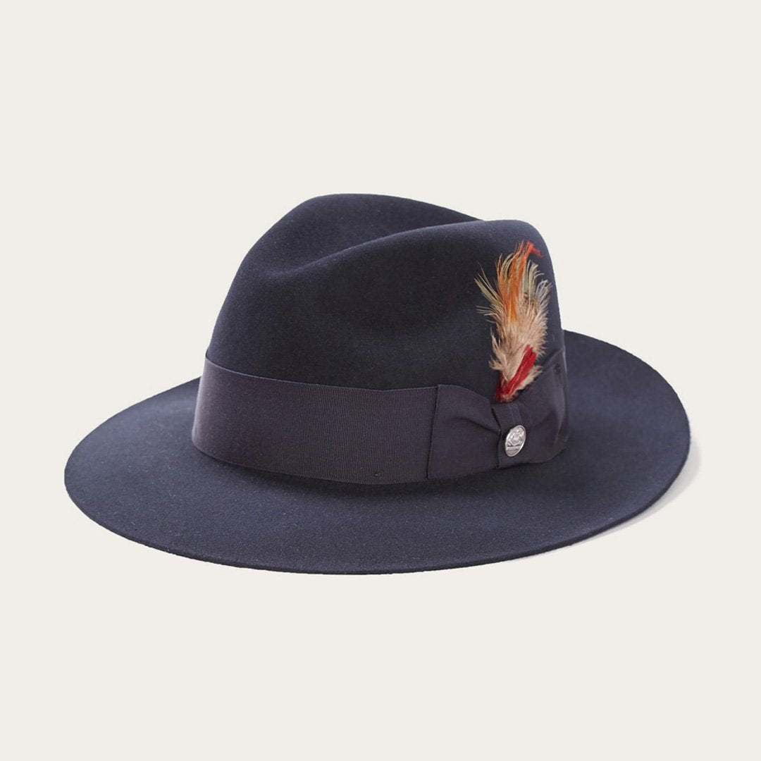 Temple Fedora Navy