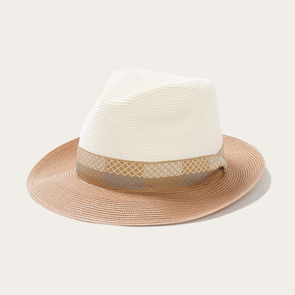 Andover Milan Fedora Ivory Cognac