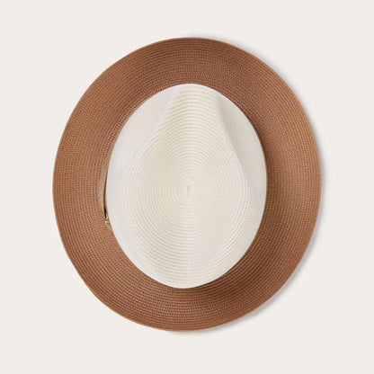 Andover Milan Fedora Ivory Cognac