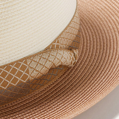 Andover Milan Fedora Ivory Cognac