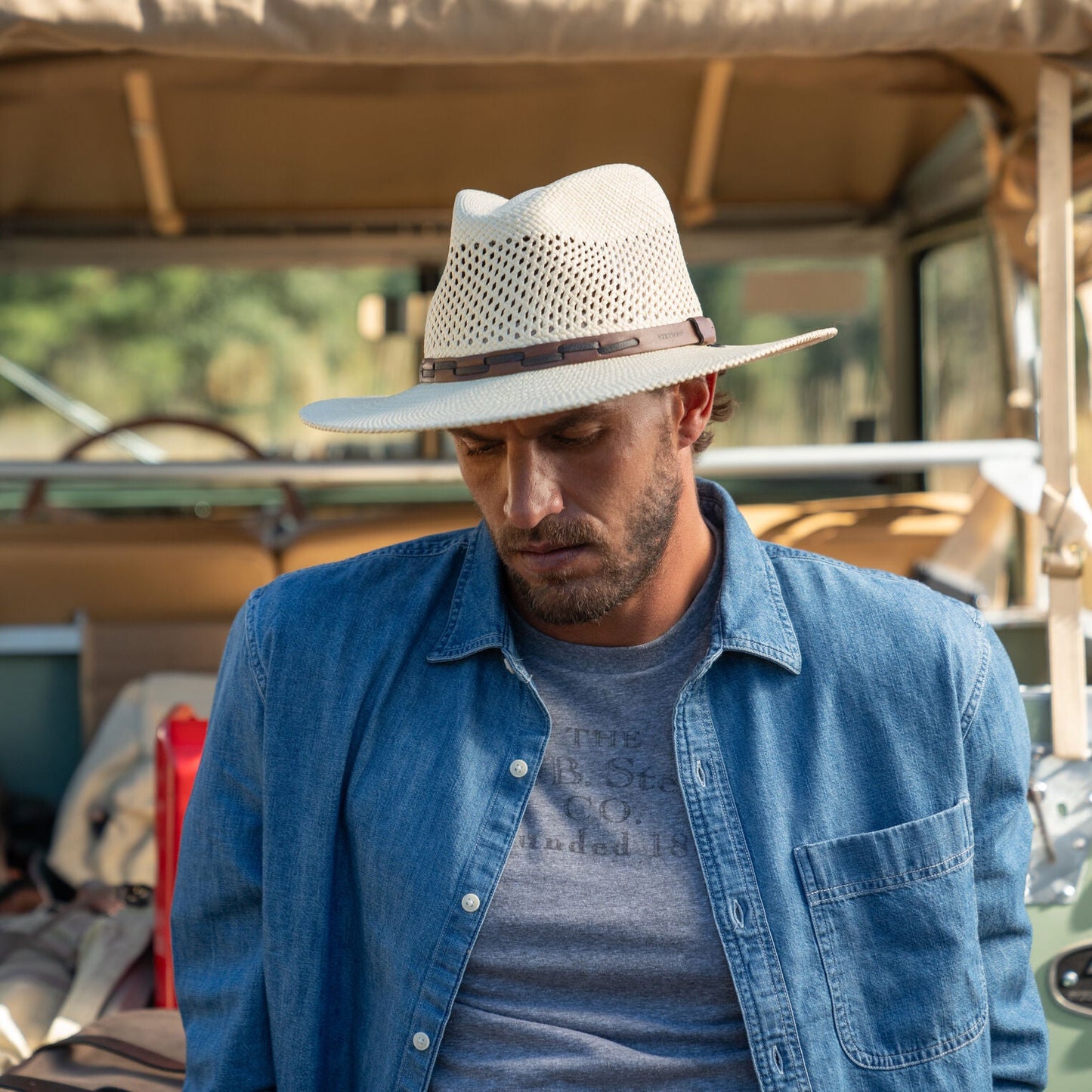 Airway Panama Safari Hat Natural