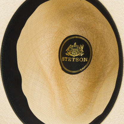 Center Dent Panama Fedora Natural