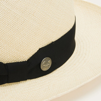 Center Dent Panama Fedora Natural