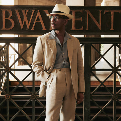 Retro Panama Fedora Natural