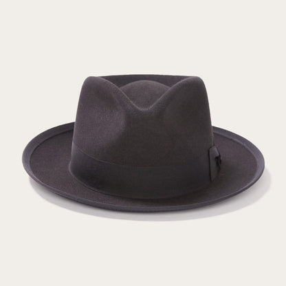 Whippet Wool Fedora Black