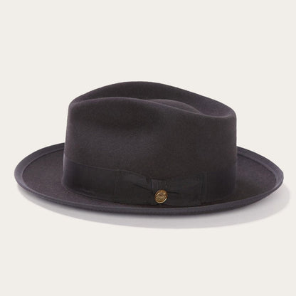 Whippet Wool Fedora Black