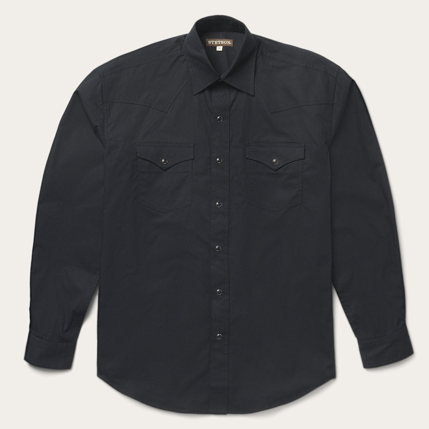 Classic Western Shirt in Black Black