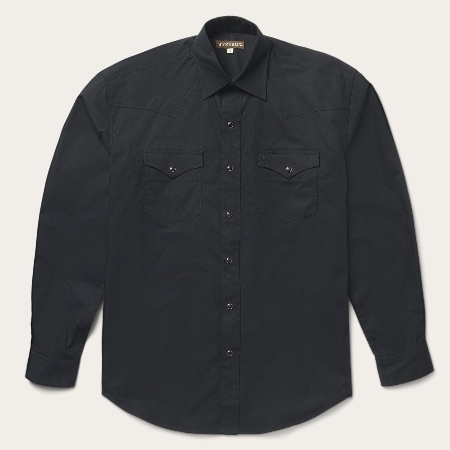 Classic Western Shirt in Black Black