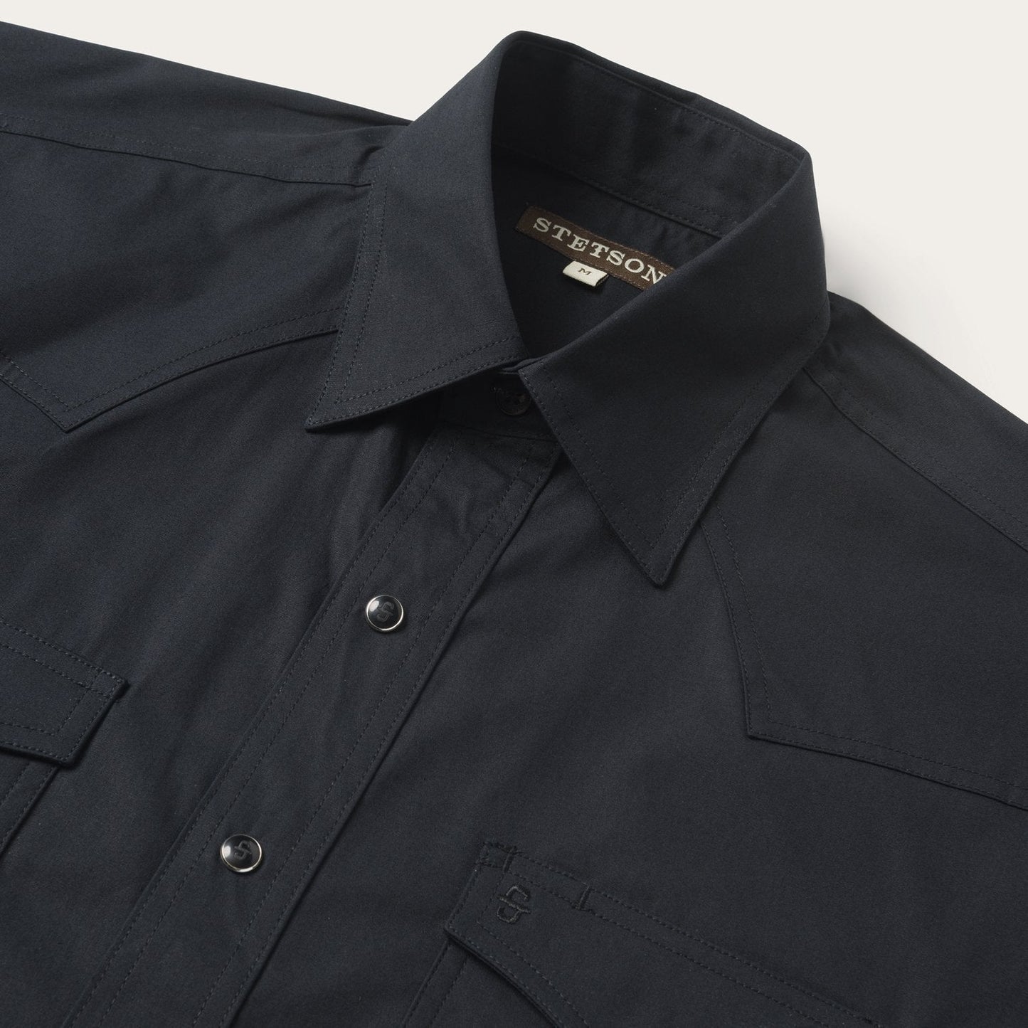Classic Western Shirt in Black Black
