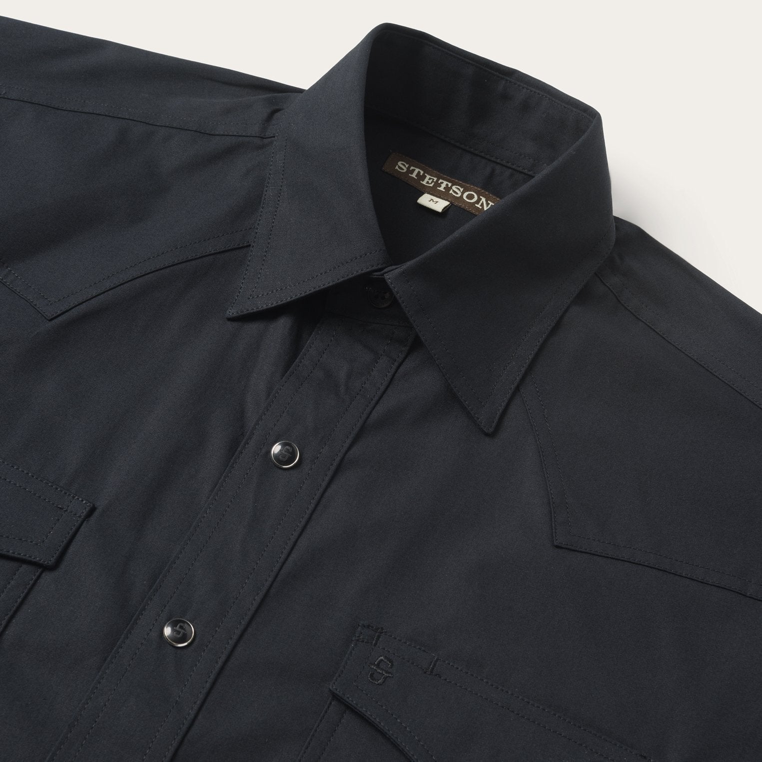 Classic Western Shirt in Black Black