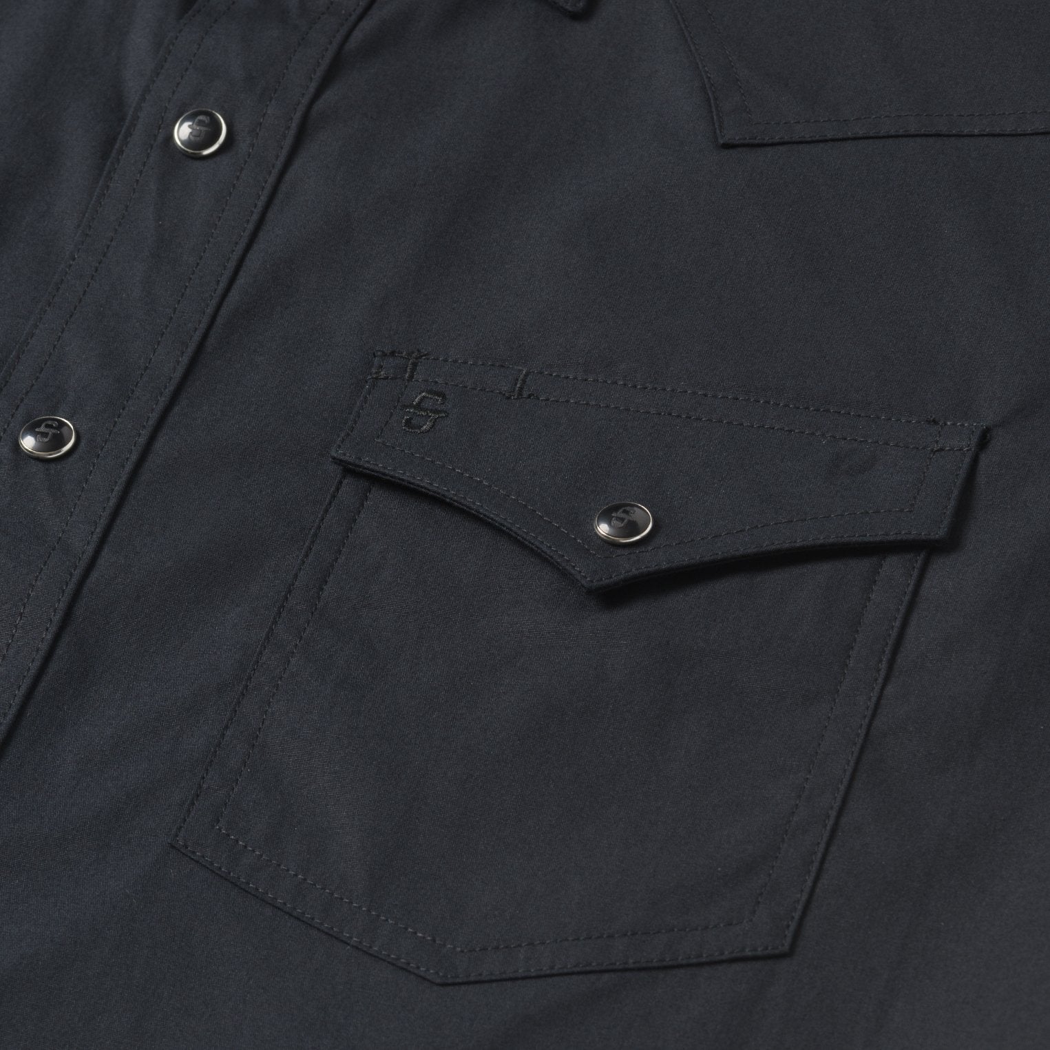 Classic Western Shirt in Black Black